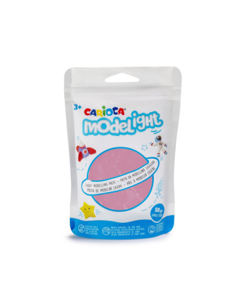 Plastilină moale Carioca 50 g Roz